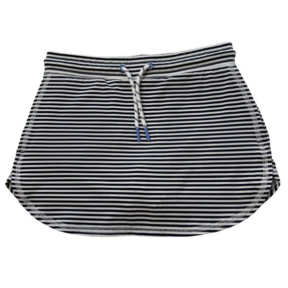 Vineyard Vines Sankaty Skort Navy Stripe Girls Medium - Picture 13 of 13